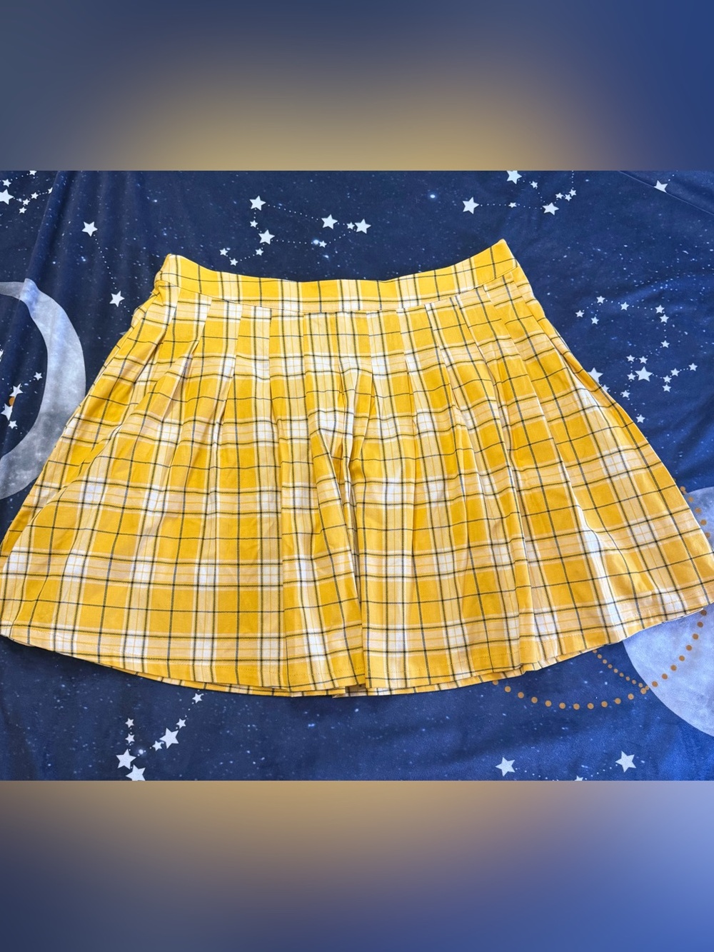 Dangerfield Tartan Mood Pleat Mini Skirt
